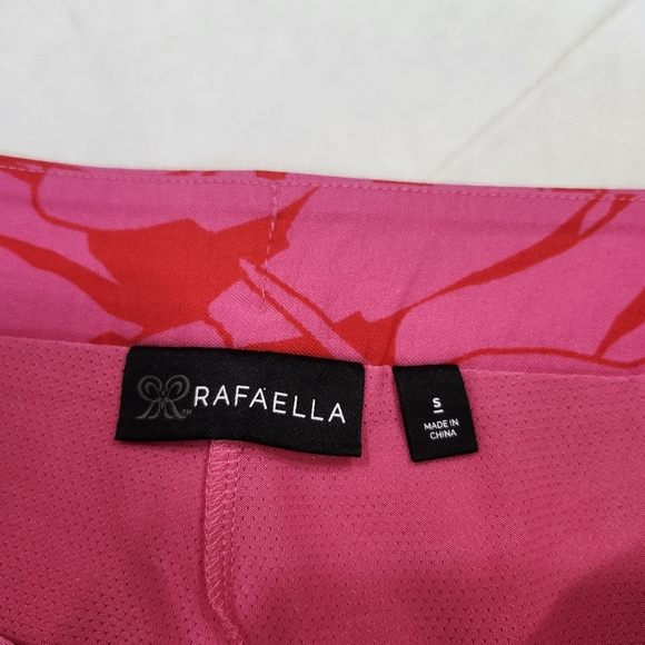 Rafaella Size Small Pink Tropical Print Women's Skort - Picture 5 of 8